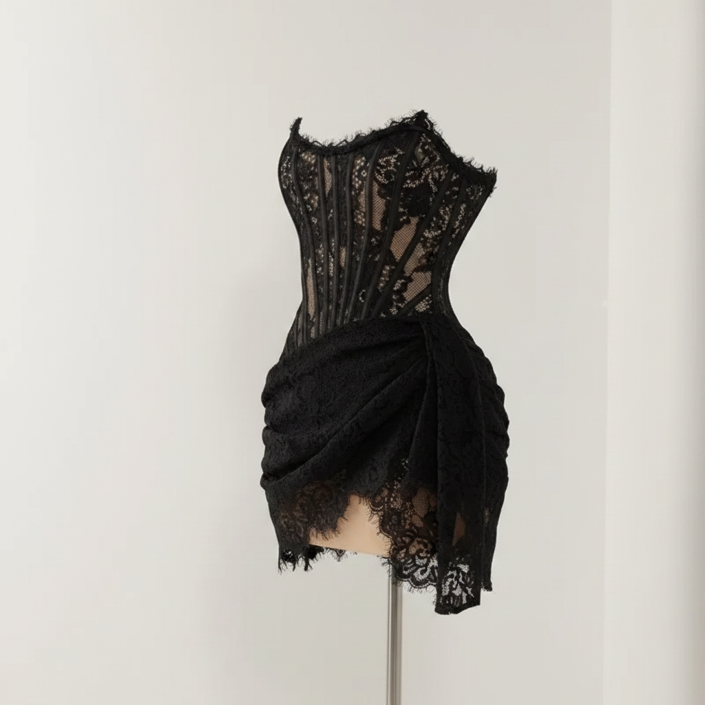 Robe Dentelle Élégante